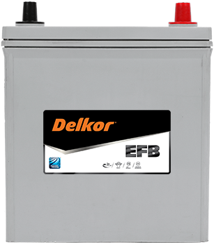 Delkor SM42B20LEFB NS40L Stop-Start EFB Battery - 400CCA 43Ah - Image 1