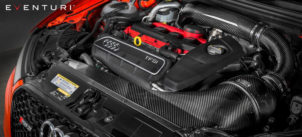 Eventuri Audi 8V RS3 RHD Full Black Carbon Intake Gen 1