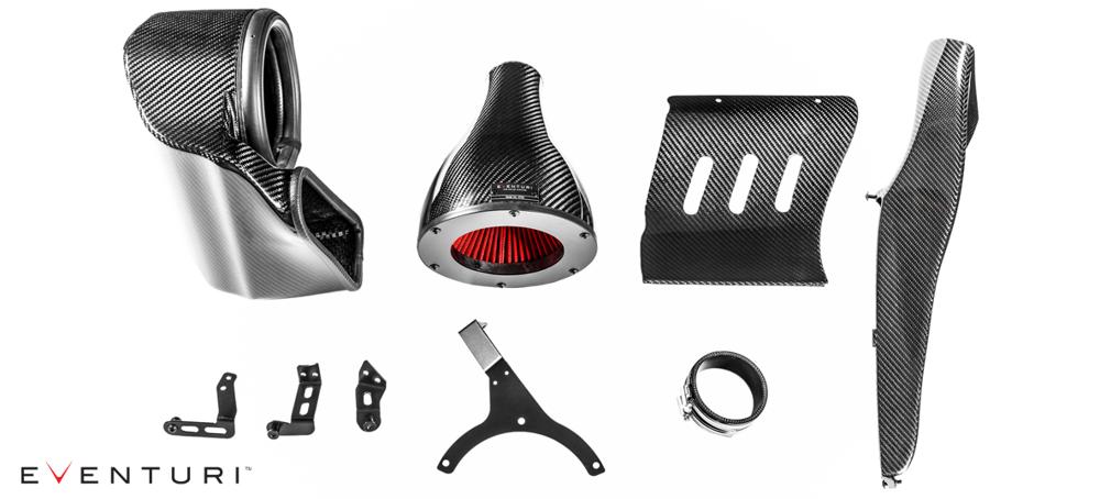 Eventuri Audi B9 RS5/RS4 Black Carbon Intake with secondary duct