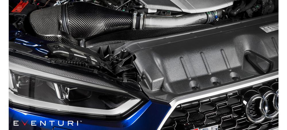 Eventuri Audi B9 RS5/RS4 Black Carbon Intake with secondary duct