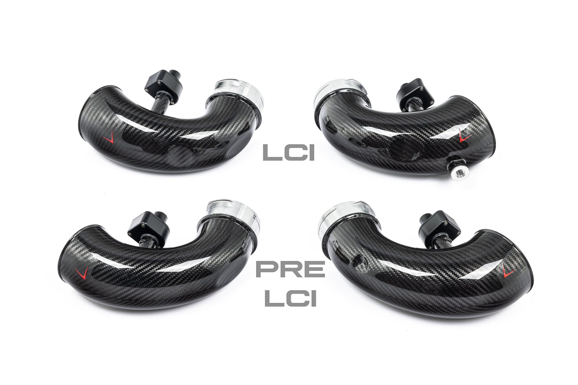 Eventuri BMW F9X X5M/X6M, G09 XM, X5/X7 M60i Pre-LCI Turbo Inlets - Gloss Finish