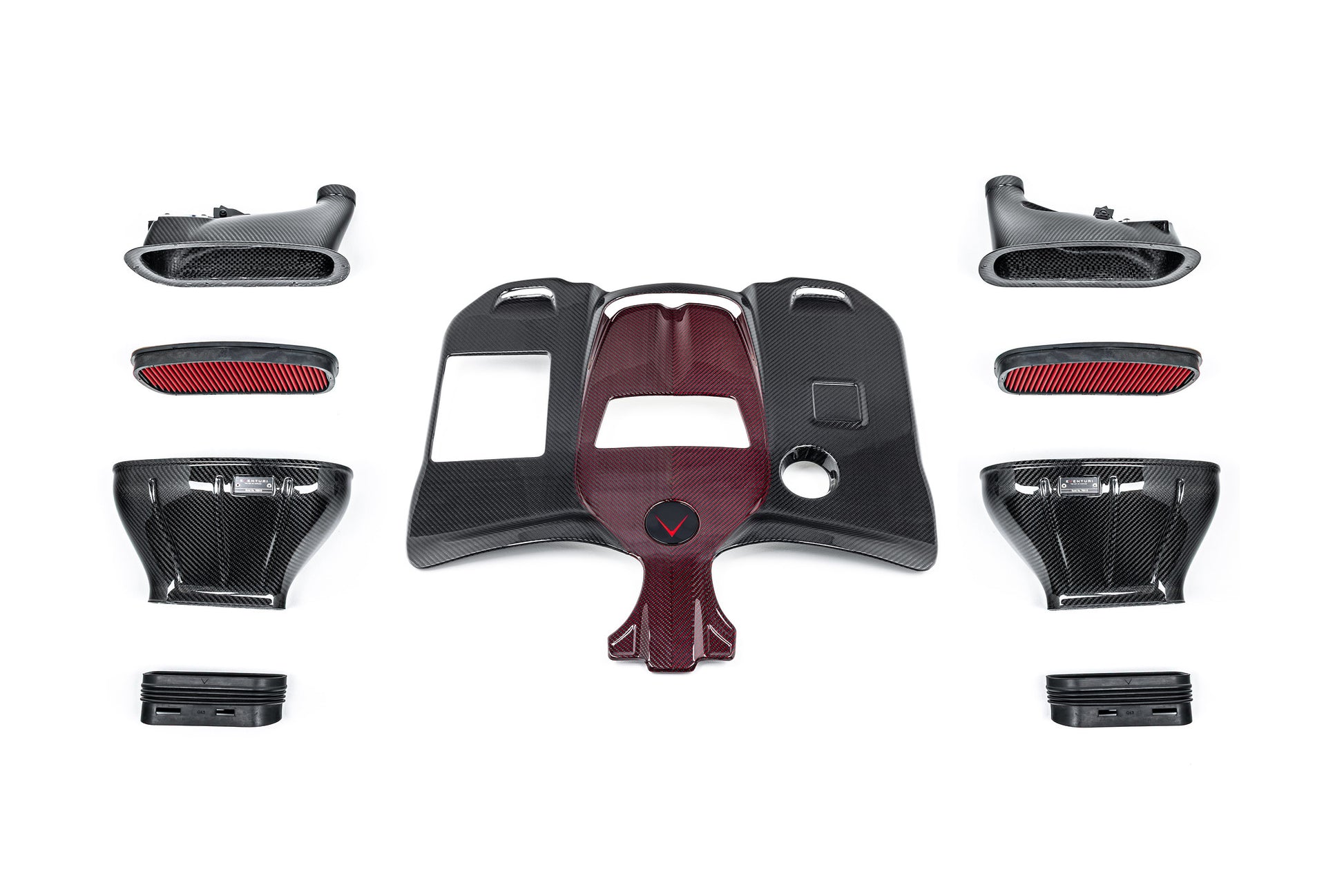 Eventuri Mercedes M177 4.0L G63 AMG Gloss Carbon Intake