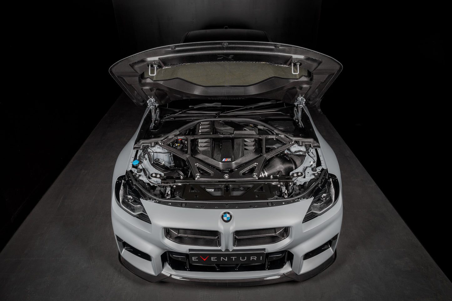 Eventuri Carbon Strut Brace for BMW G8x M2, M3, M4 - Gloss Finish
