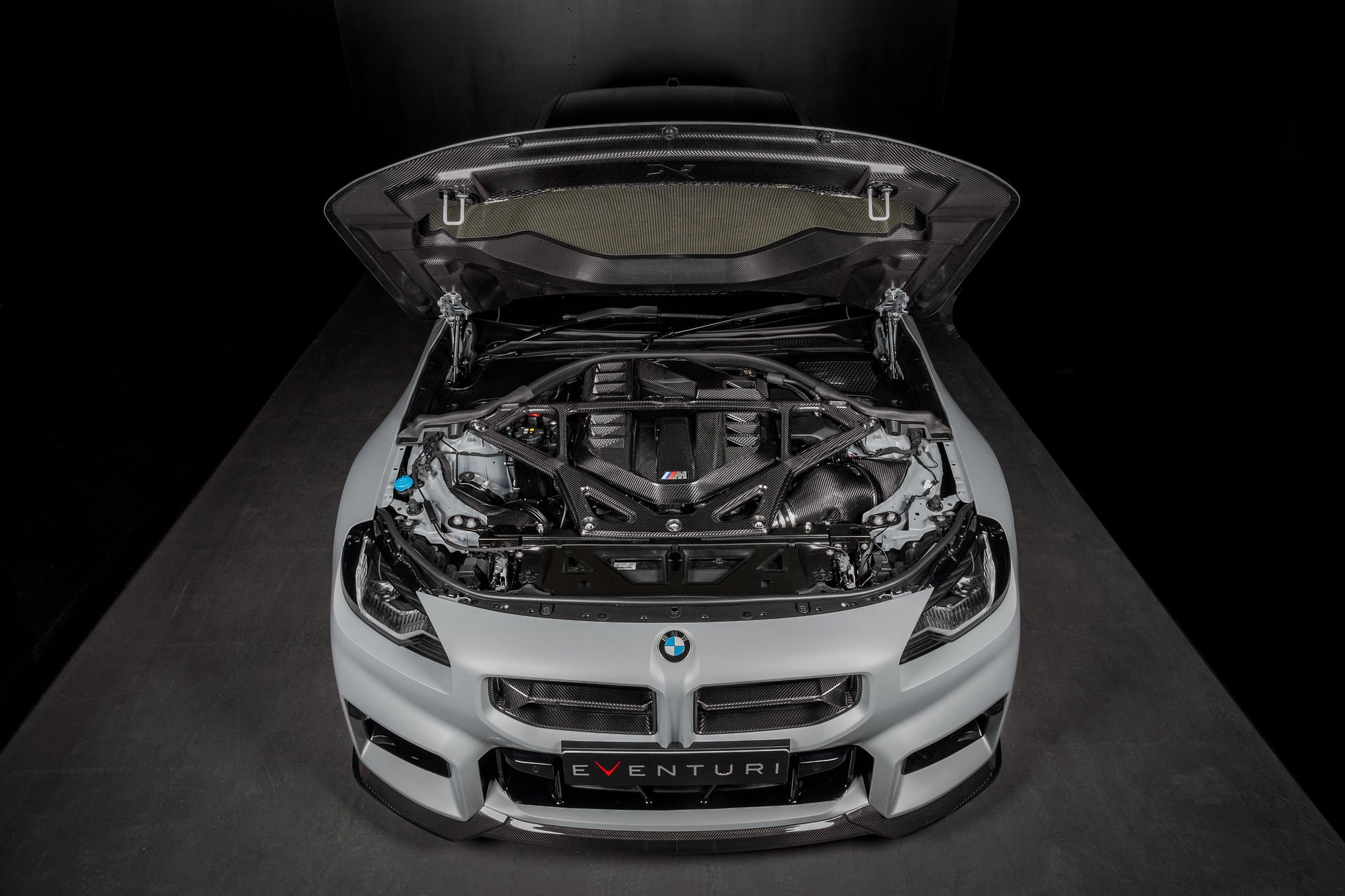 Eventuri Carbon Strut Brace for BMW G8x M2, M3, M4 - Gloss Finish