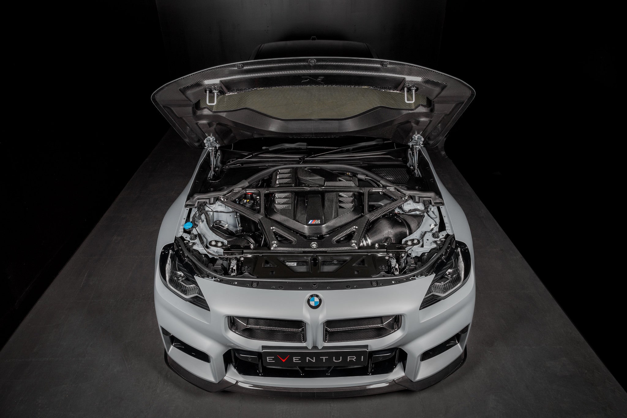 Eventuri Carbon Strut Brace for BMW G8x M2, M3, M4 - Gloss Finish