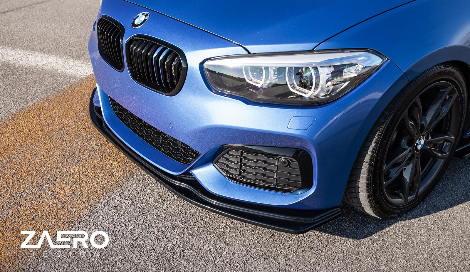 Zaero Design EVO-1 Front Lip/Splitter for BMW 1 Series F20 (LCI) 2016-2019
