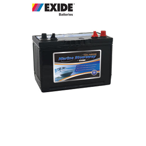 Exide Deep Cycle Marine Battery MSDP27C 750 CCA, 105 AH - Image 1