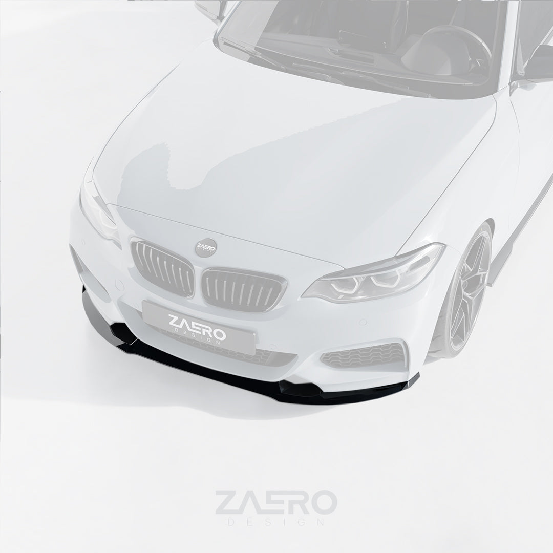 Zaero Design EVO-1 Front Lip/Splitter for BMW 2 Series F22 F23 2014-2021