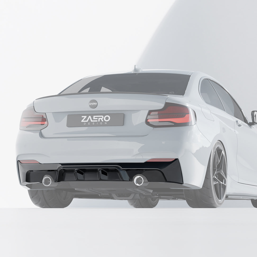 Zaero Design EVO-1 Diffuser for BMW 2 Series F22 F23 2014-2021