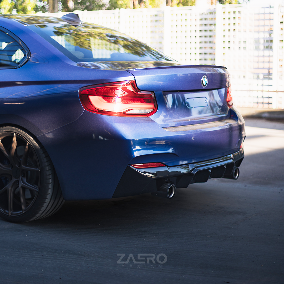 Zaero Design EVO-1 Diffuser for BMW 2 Series F22 F23 2014-2021
