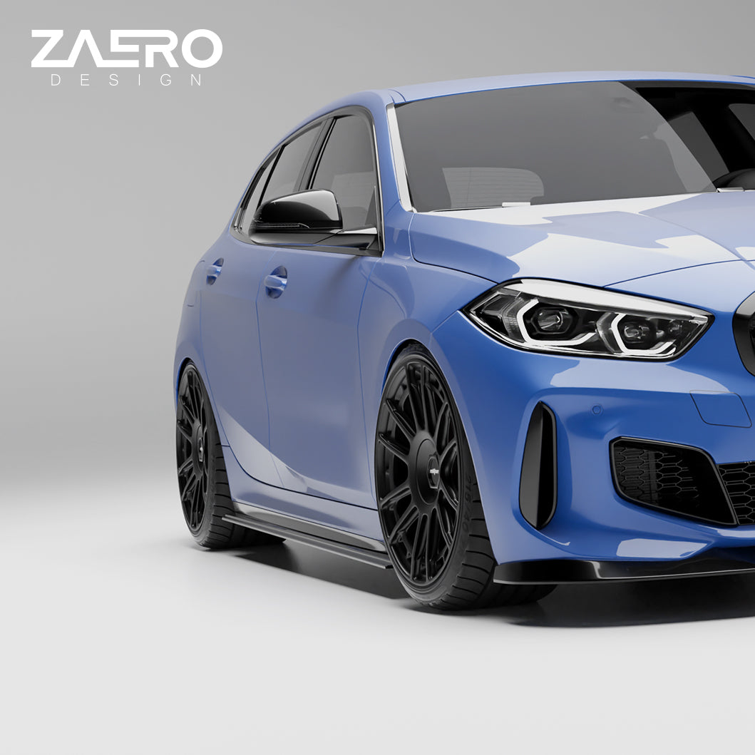 Zaero Design EVO-1 Side Splitter for BMW 1 Series F40 (Pre-LCI) 2020-2023