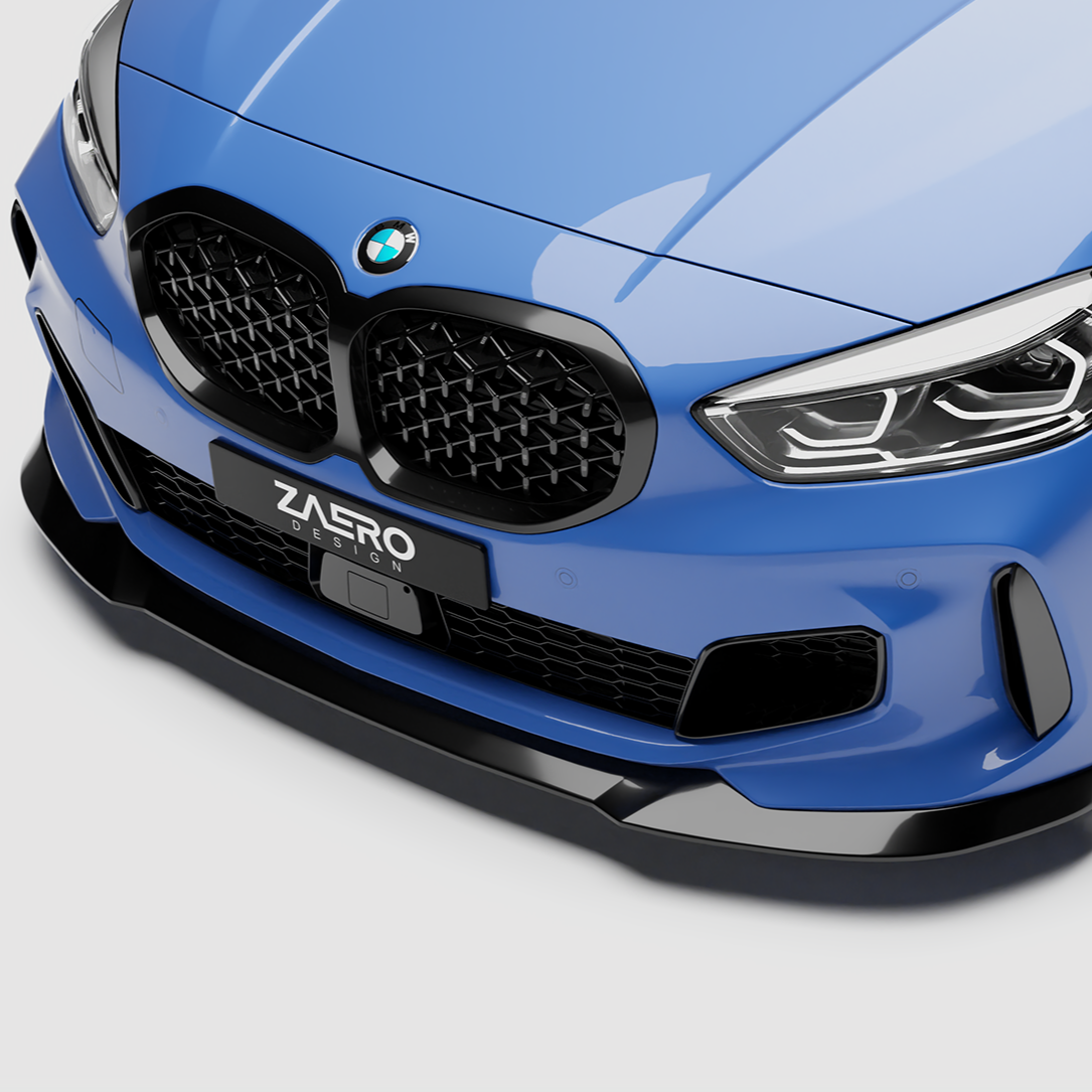 Zaero Design EVO-1 Front Lip/Splitter for BMW 1 Series F40 (Pre-LCI) 2020-2023