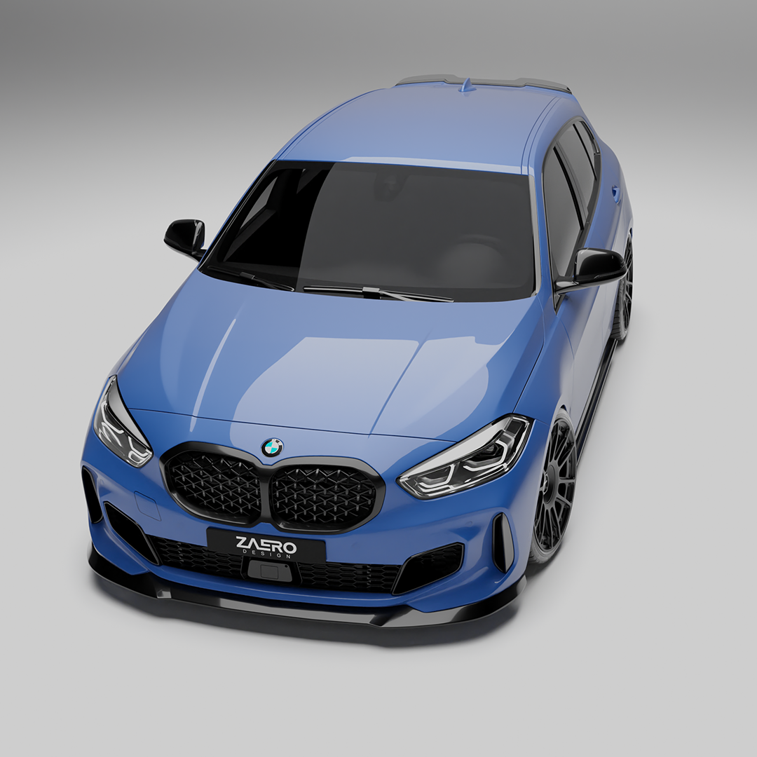 Zaero Design EVO-1 Front Lip/Splitter for BMW 1 Series F40 (Pre-LCI) 2020-2023