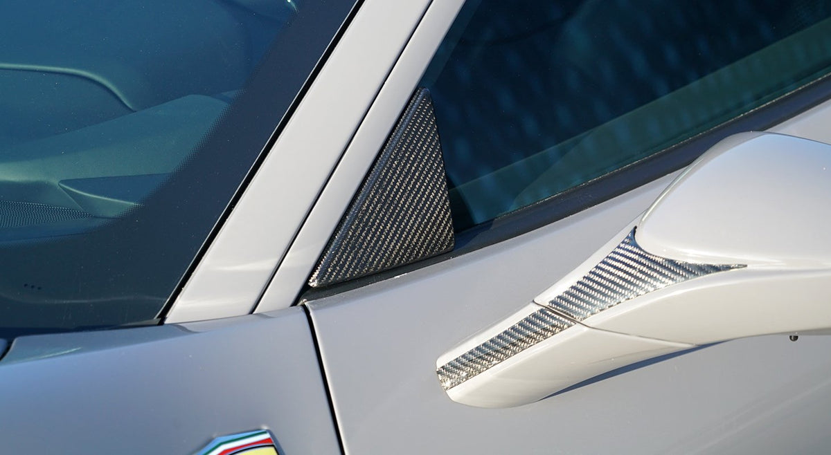NOVITEC Ferrari F8 Tributo/Spider | Triangle Cover For Side Window