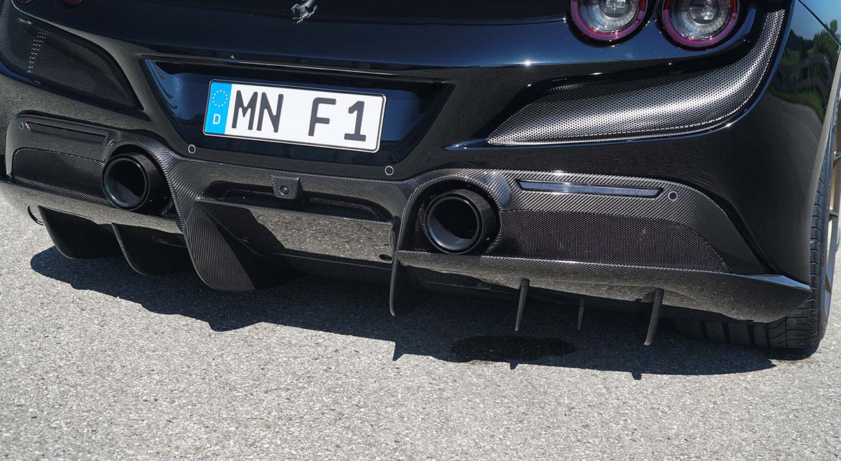 NOVITEC Ferrari F8 Tributo/Spider | Diffusor (for Cars with Rearview Camera)