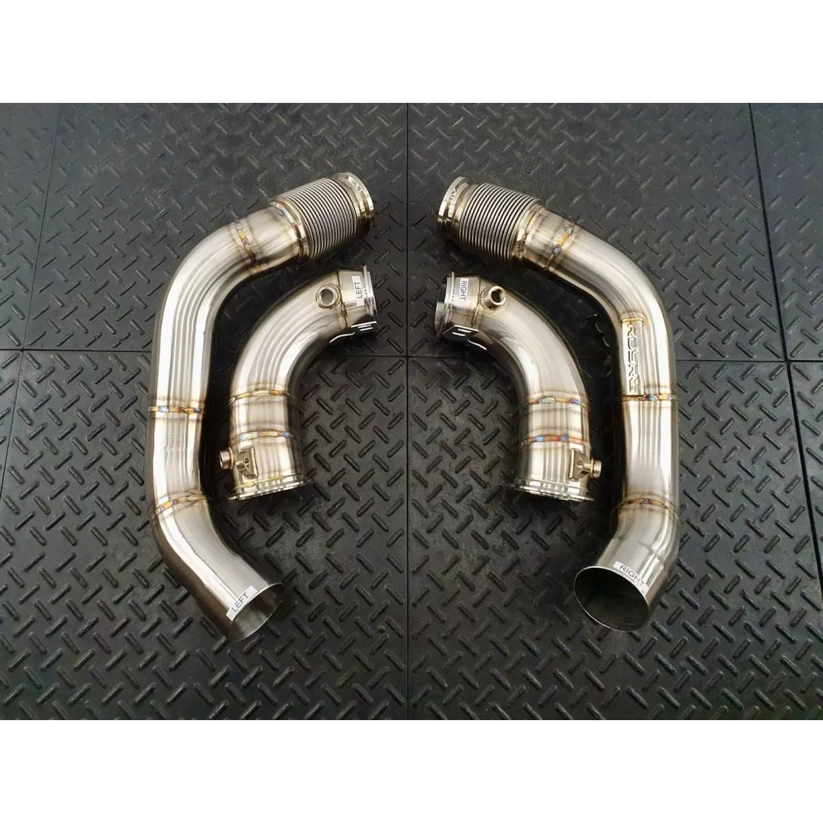 Redstar BMW F95 X5M|X6M Complete Downpipes System