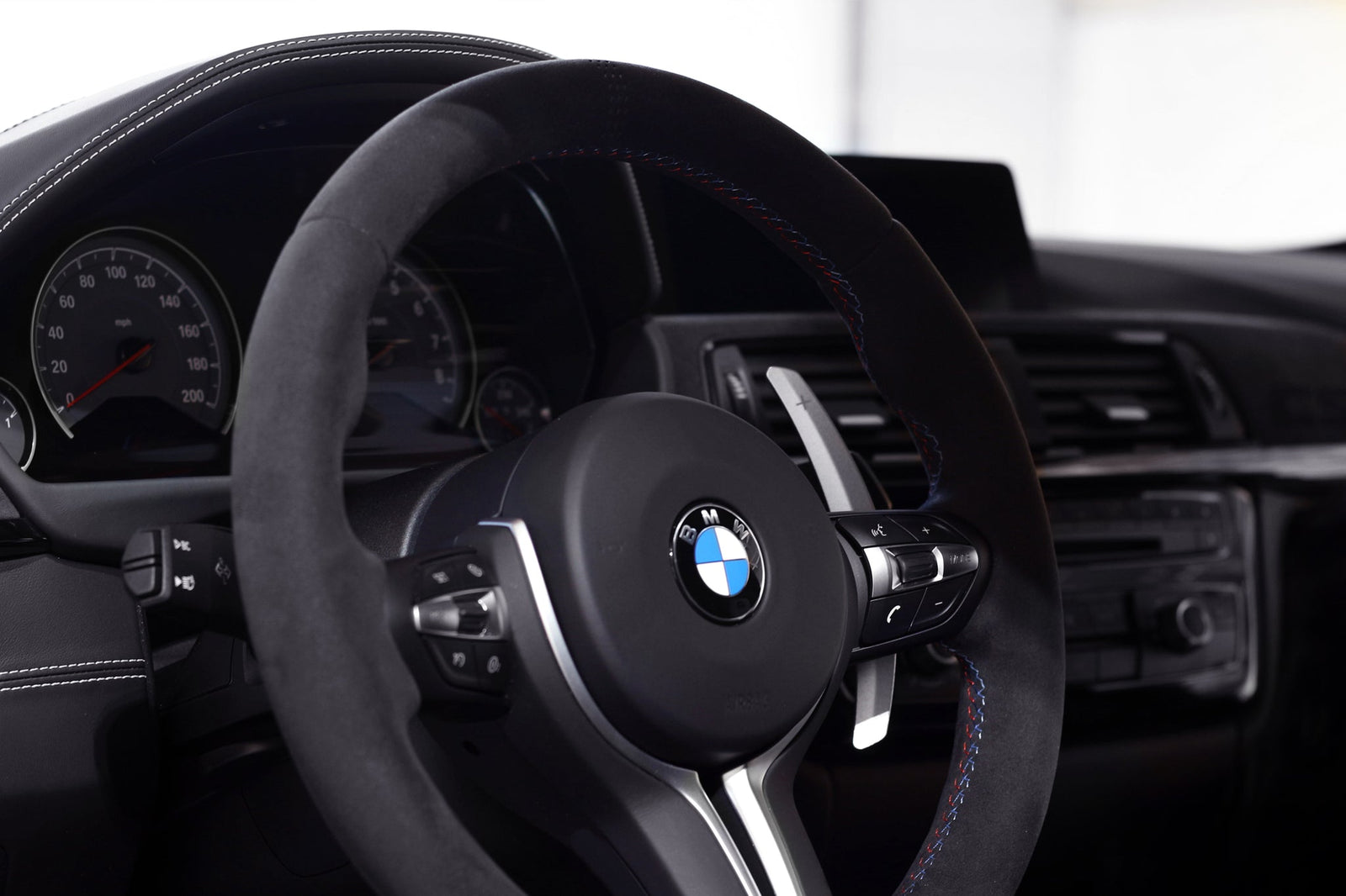 Goldenwrench Supply BMW F Chassis BLACKLINE Spec Billet Paddle Shifter Sets