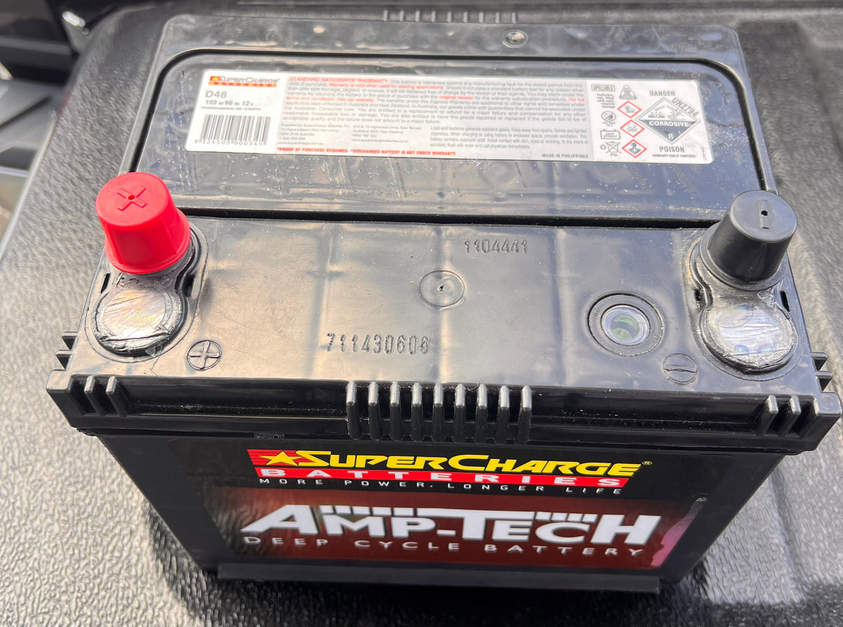 AMPTECH D48 12V 60Ah Deep Cycle Battery - Image 1