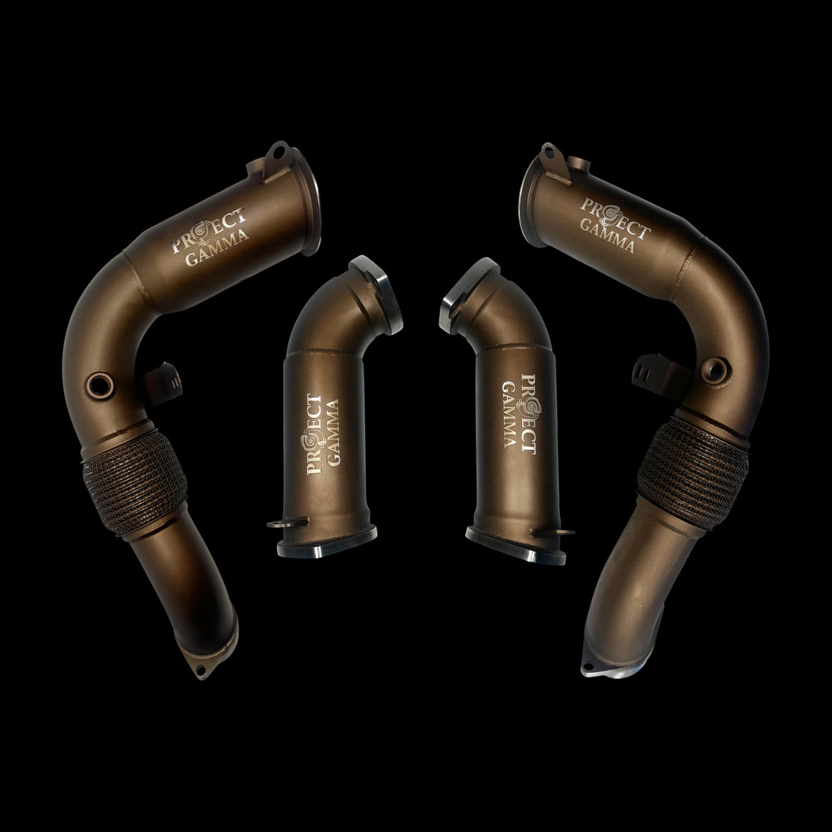 ProjectGamma BMW S68 Downpipes for M5 G90 / G99 Touring / 7 Series G70 G73