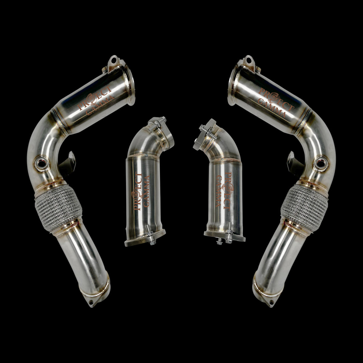 ProjectGamma BMW S68 Downpipes for M5 G90 / G99 Touring / 7 Series G70 G73