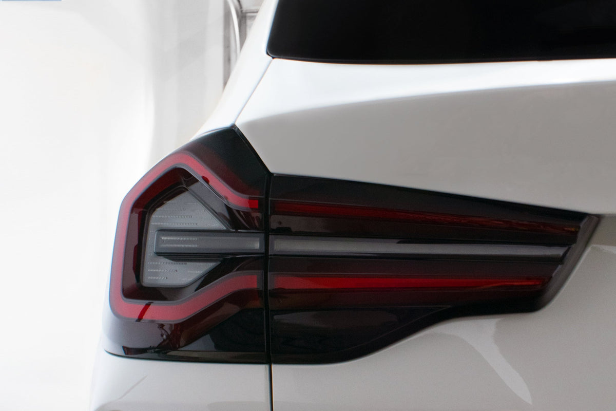 Goldenwrench Supply BMW X3 Series X3M Competition 2022+ (G01/F97 LCI) BLACKLINE Taillight Overlay Kit