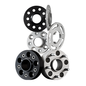 H&R TRAK+ Wheel Spacers 10mm — Audi A3 + S3 8P (2003 - 2012)