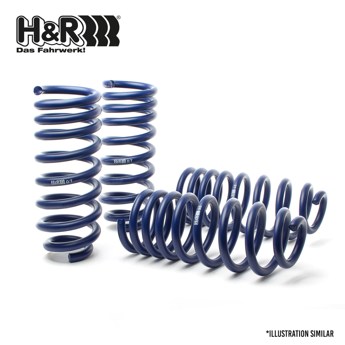 H&amp;R Lift Springs — Volkswagen AMAROK GEN 1 (2010 - 2022) [94129F]