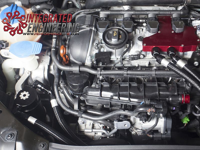 Integrated Engineering MK5 & MK6 2.0T TSI Recirculating Catch Can Kit