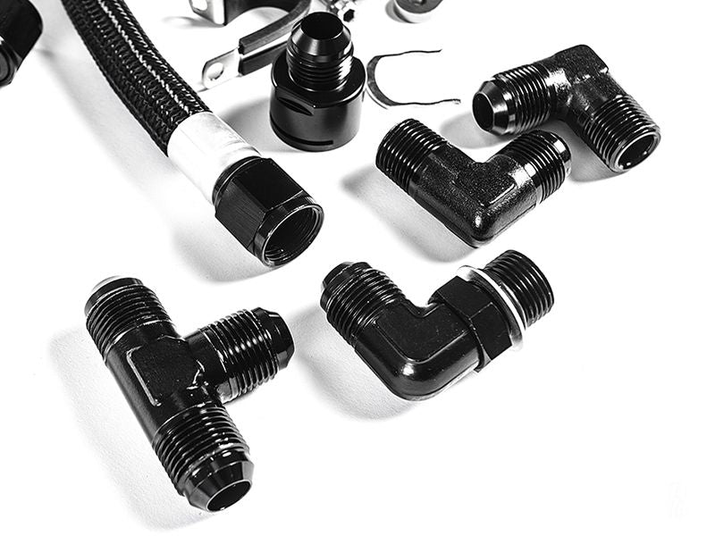 Integrated Engineering 2.0T FSI Catch Can Kit For IE Billet Valve Cover | Fits MK5, MK6 Golf R, Mk2 TTS