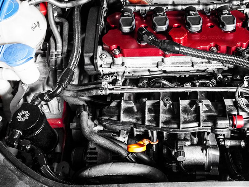 Integrated Engineering 2.0T FSI Catch Can Kit For IE Billet Valve Cover | Fits MK5, MK6 Golf R, Mk2 TTS