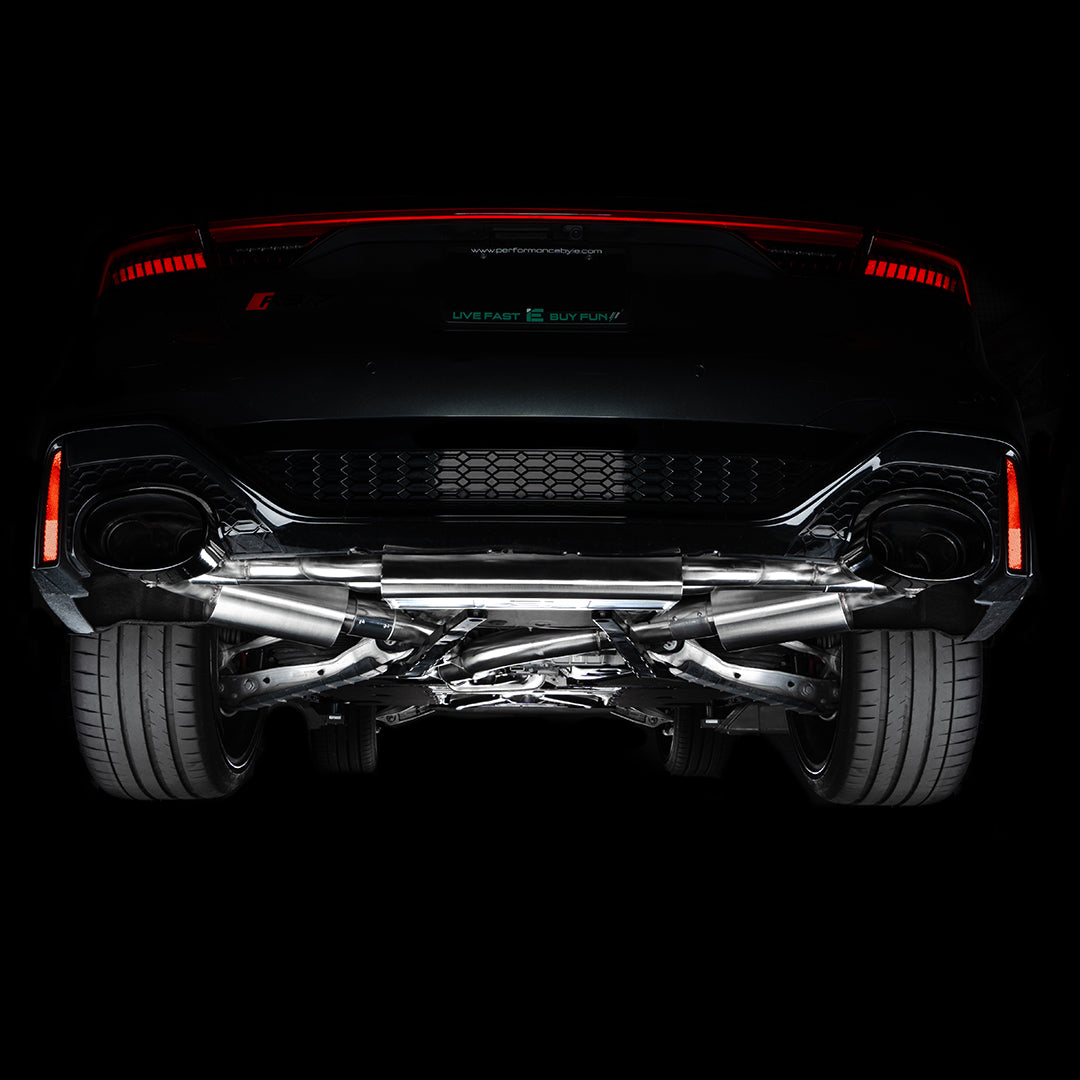 Integrated Engineering Catback Exhaust System For Audi C8 RS6 & RS7