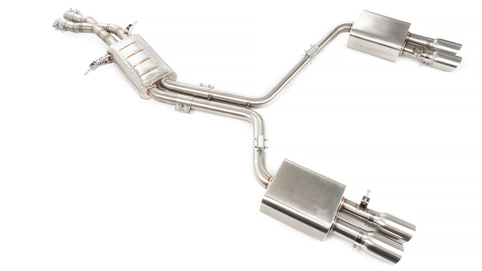 Integrated Engineering Catback Exhaust System For Audi B8 S4