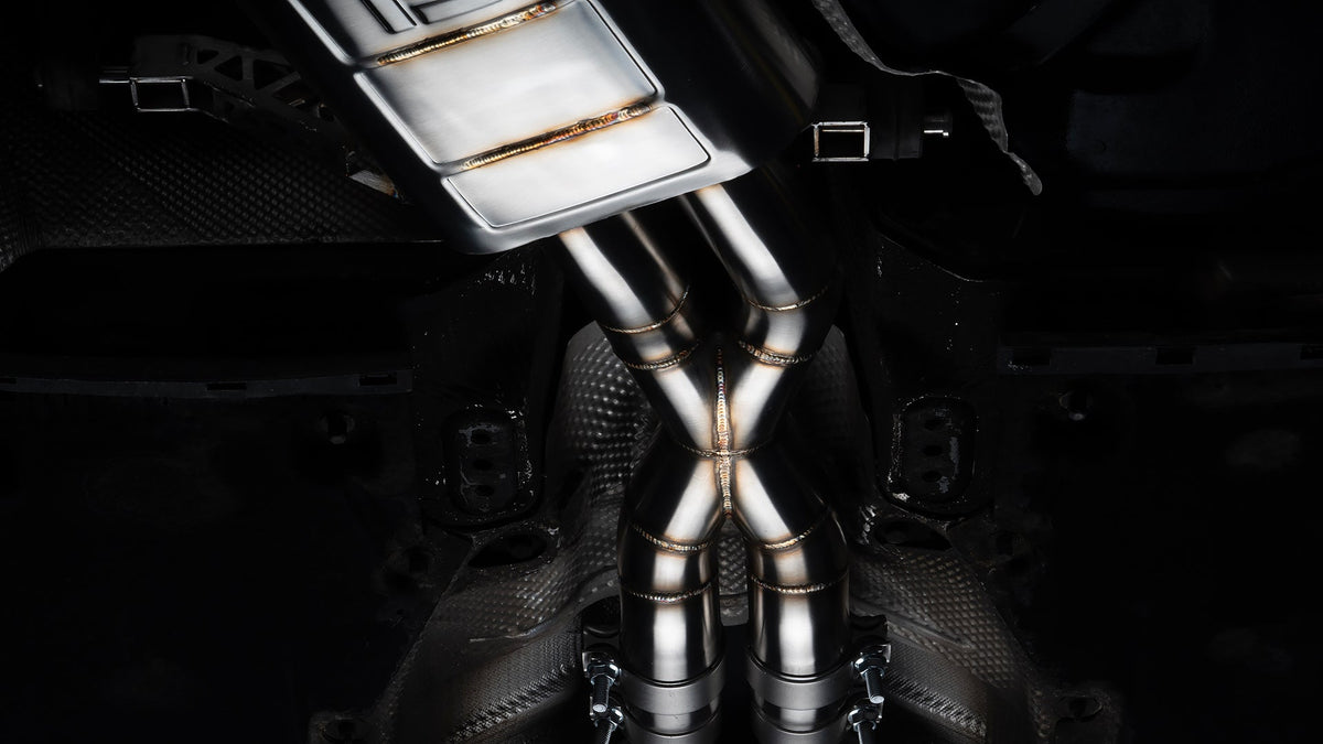 Integrated Engineering Catback Exhaust System For Audi B8 S4