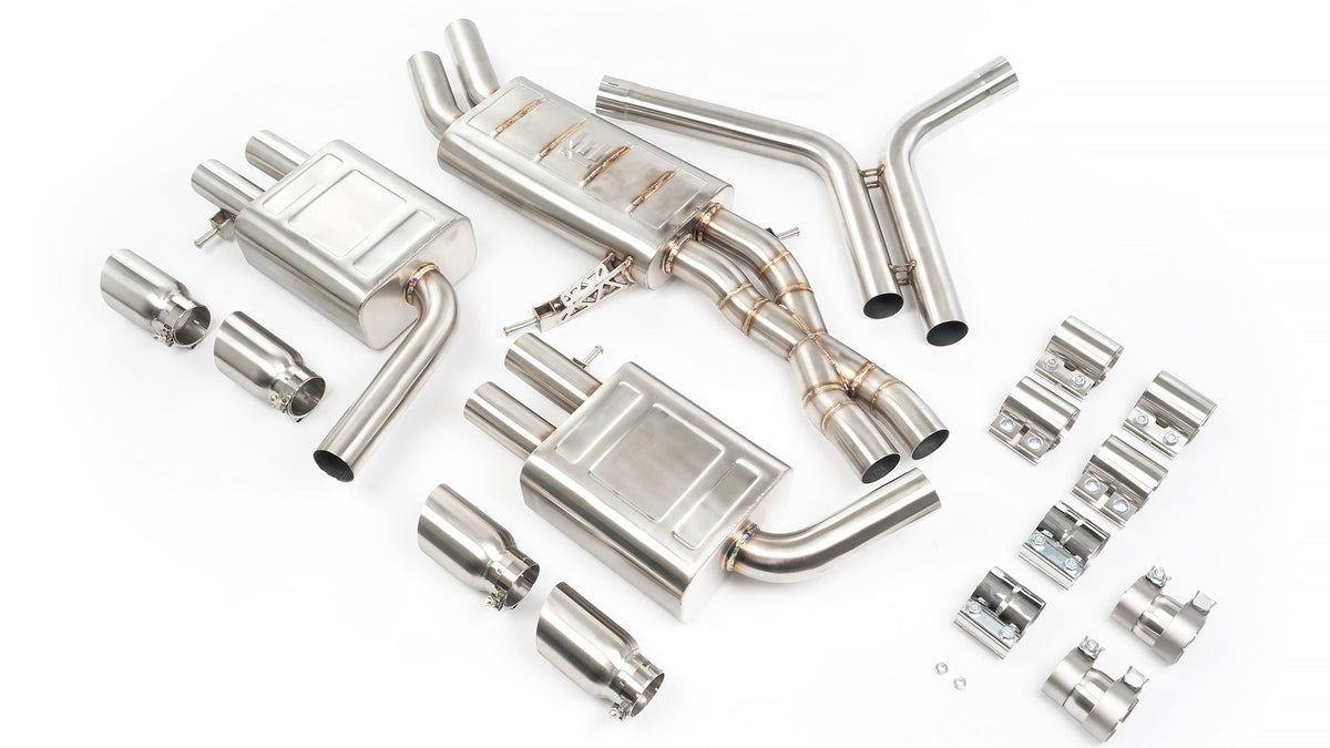 Integrated Engineering Catback Exhaust System For Audi B8 S4