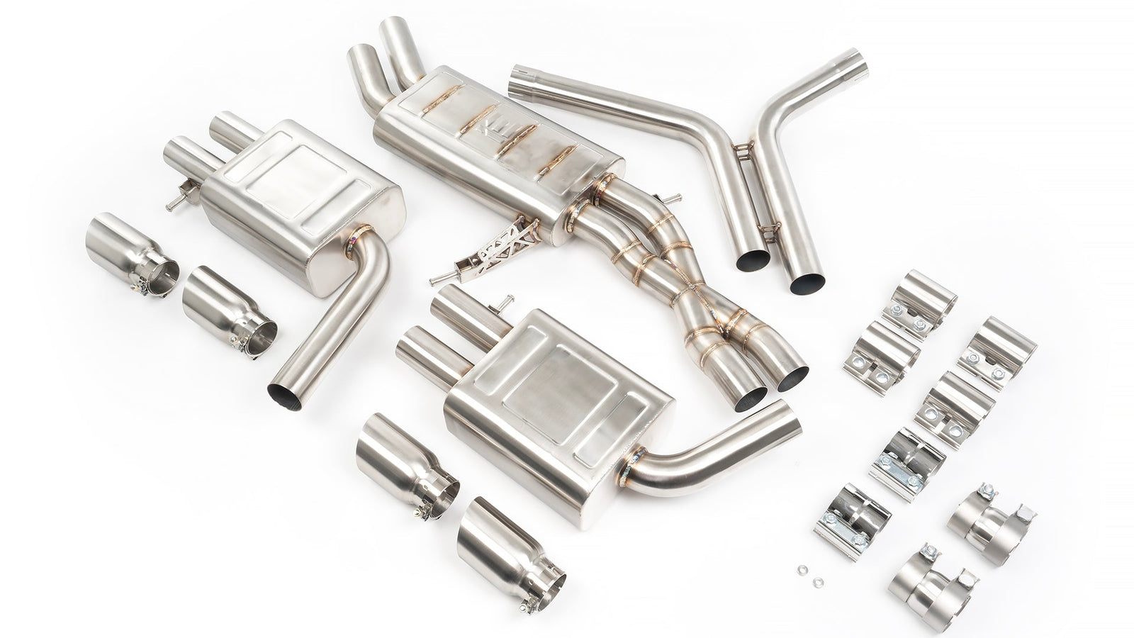Integrated Engineering Catback Exhaust System For Audi B8 S4