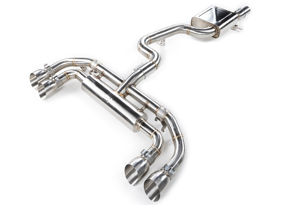 Integrated Engineering Catback Exhaust System For VW MK7 Golf R & Audi 8V S3