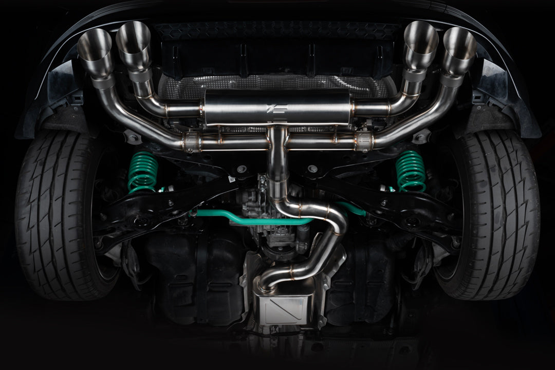 Integrated Engineering Catback Exhaust System For VW MK7 Golf R & Audi 8V S3