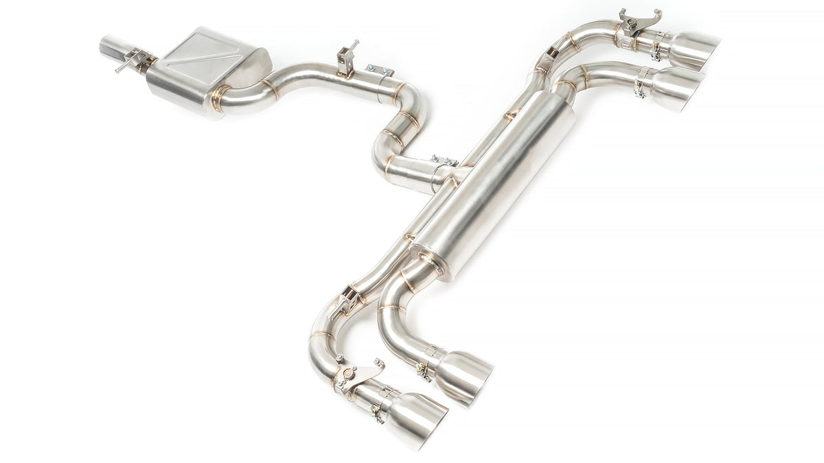 Integrated Engineering Catback Exhaust System For VW MK8 Golf R