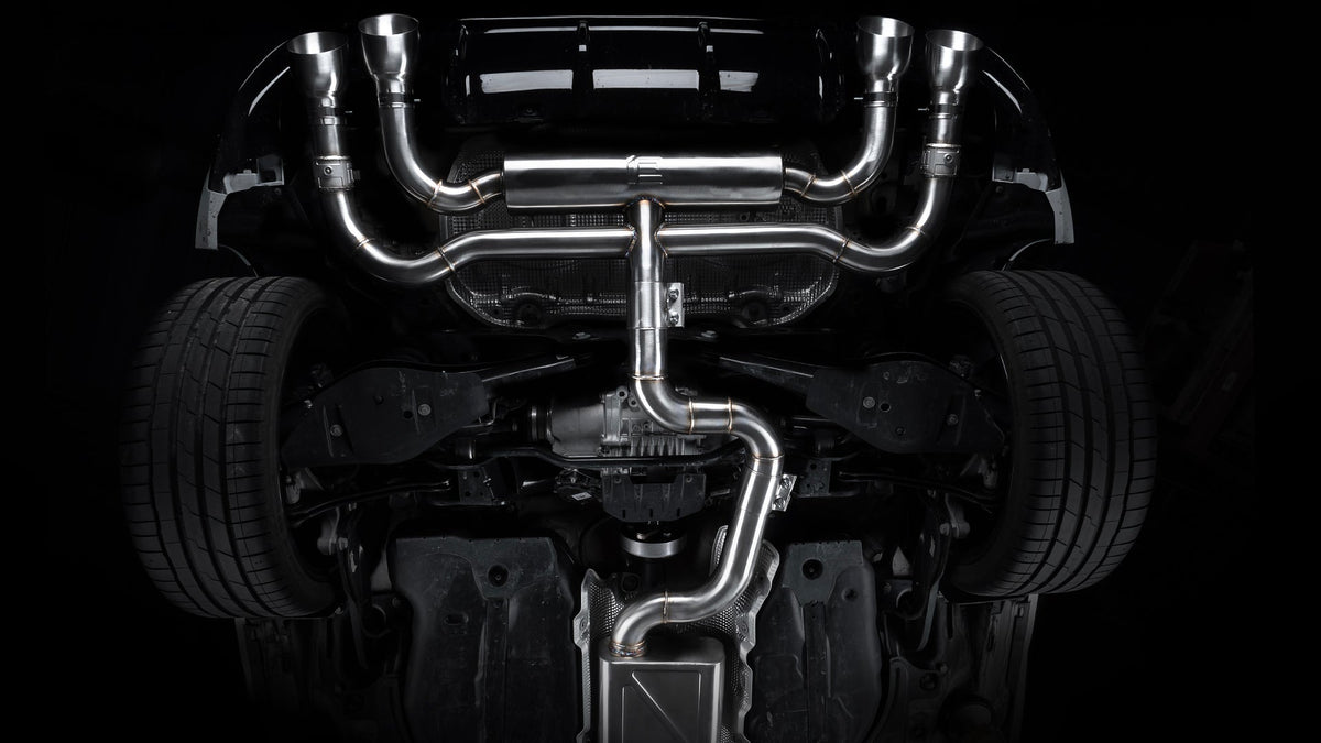 Integrated Engineering Catback Exhaust System For VW MK8 Golf R