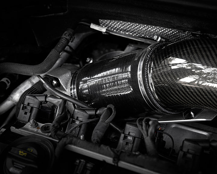 Integrated Engineering Silicone Adapter For 4" Turbo Inlets With IE 2.5T Carbon Intake