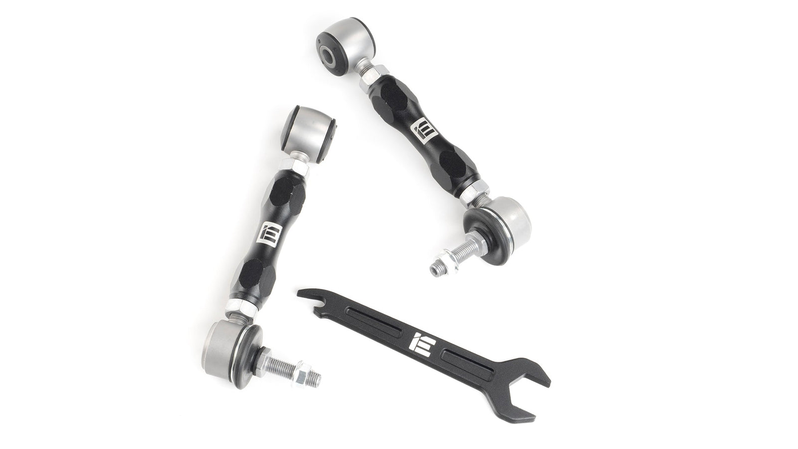 Integrated Engineering Adjustable Front Sway End Links For Audi B9 S4, S5, SQ5, RS5, A4, A5, & C8 RS6, RS7