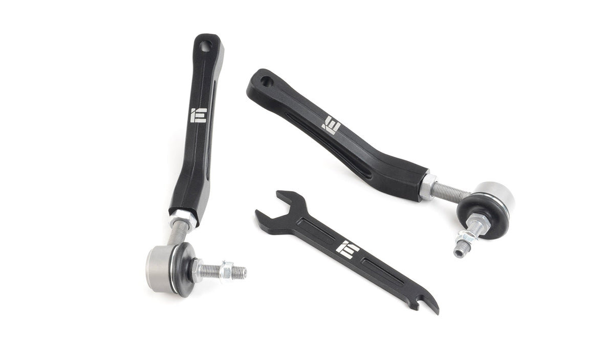 Integrated Engineering Adjustable Rear Sway End Links For Audi B9 S4, S5, SQ5, RS5, A4, A5, & C8 RS6, RS7