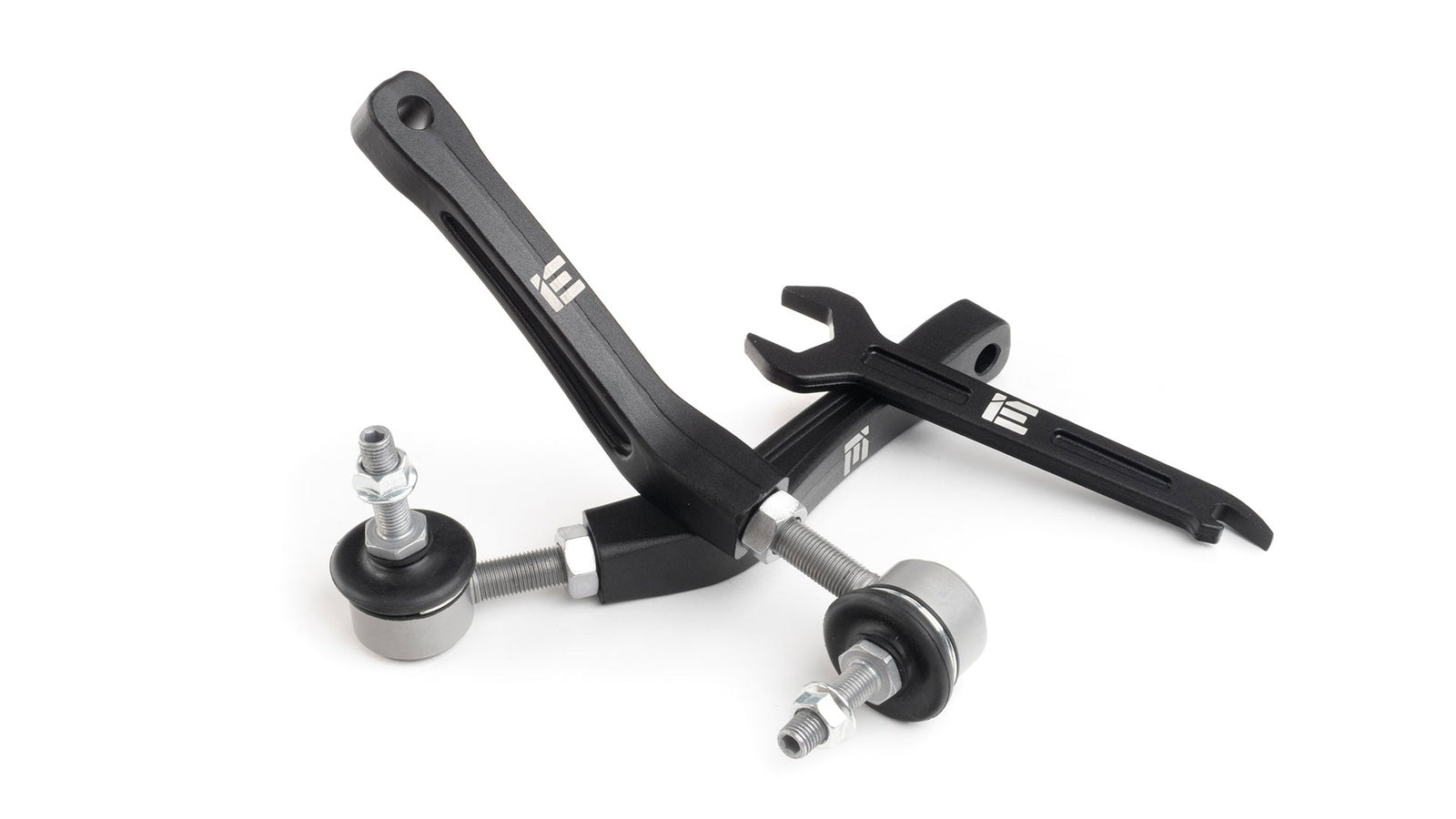 Integrated Engineering Adjustable Rear Sway End Links For Audi B9 S4, S5, SQ5, RS5, A4, A5, & C8 RS6, RS7