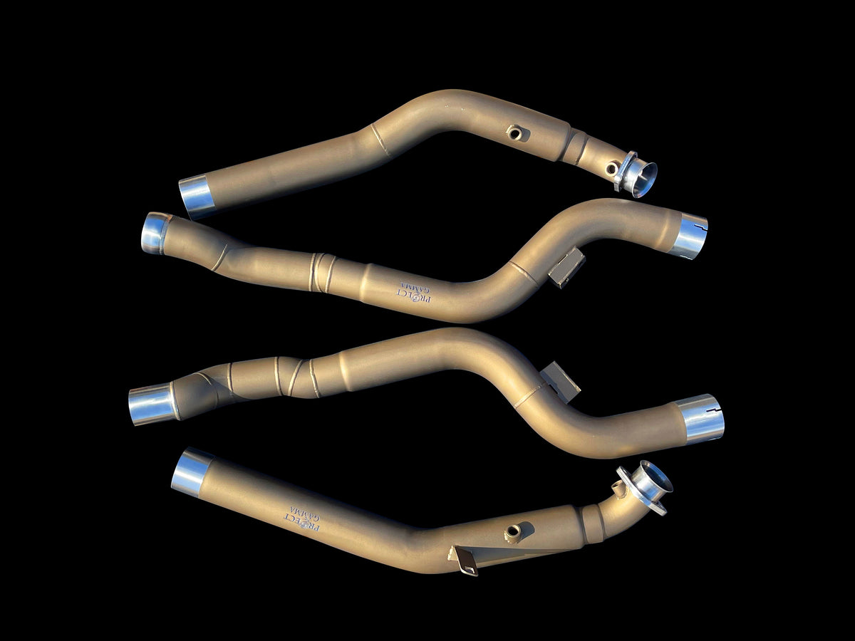 ProjectGamma Mercedes CLS 63 AMG (C218) Stainless Steel Downpipes