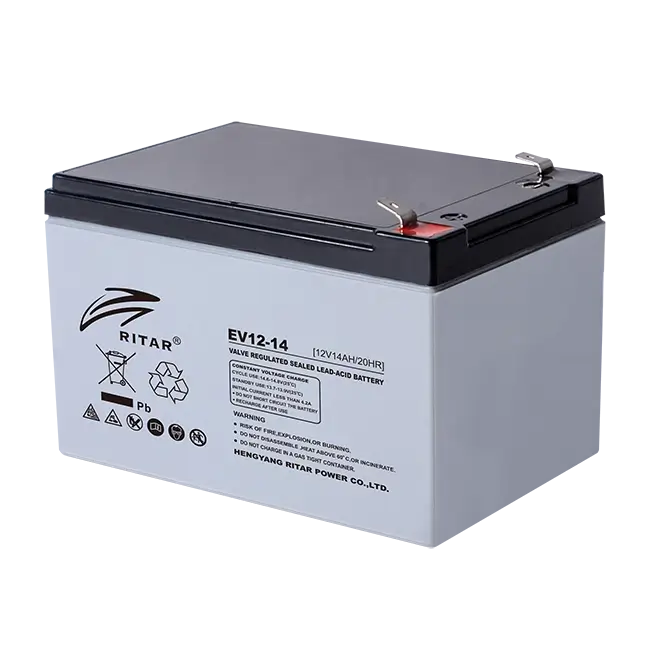 RITAR RT12140EV 12V 14Ah Deep Cycle SLA Kontiki Battery EV12-14 - Image 1