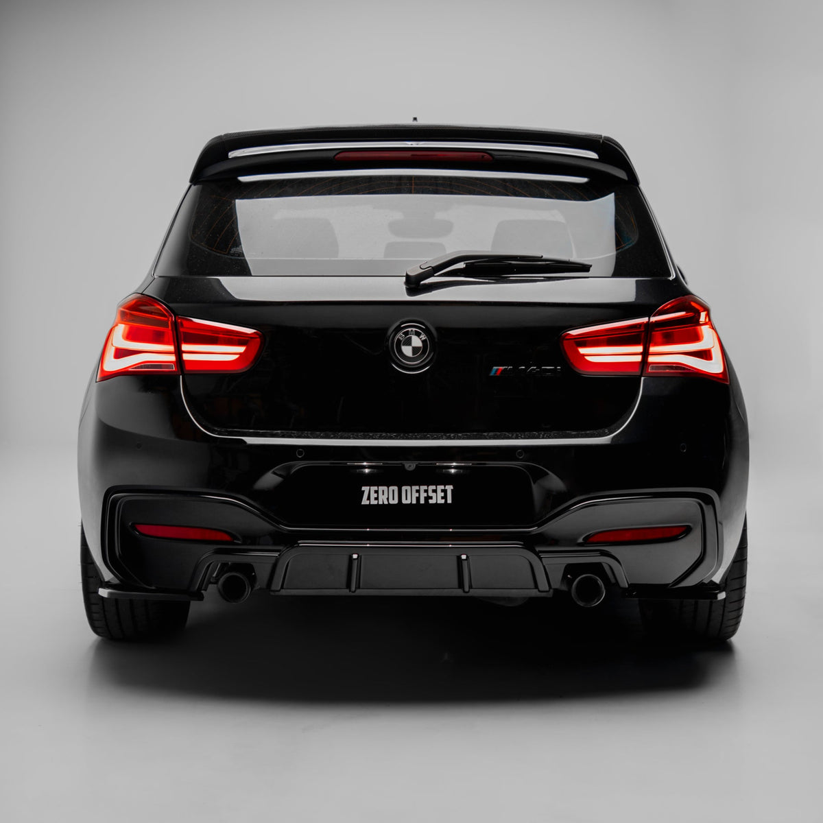 Zaero Design EVO-1 Diffuser for BMW 1 Series F20 (LCI)[Dual Exit] 2016-2019