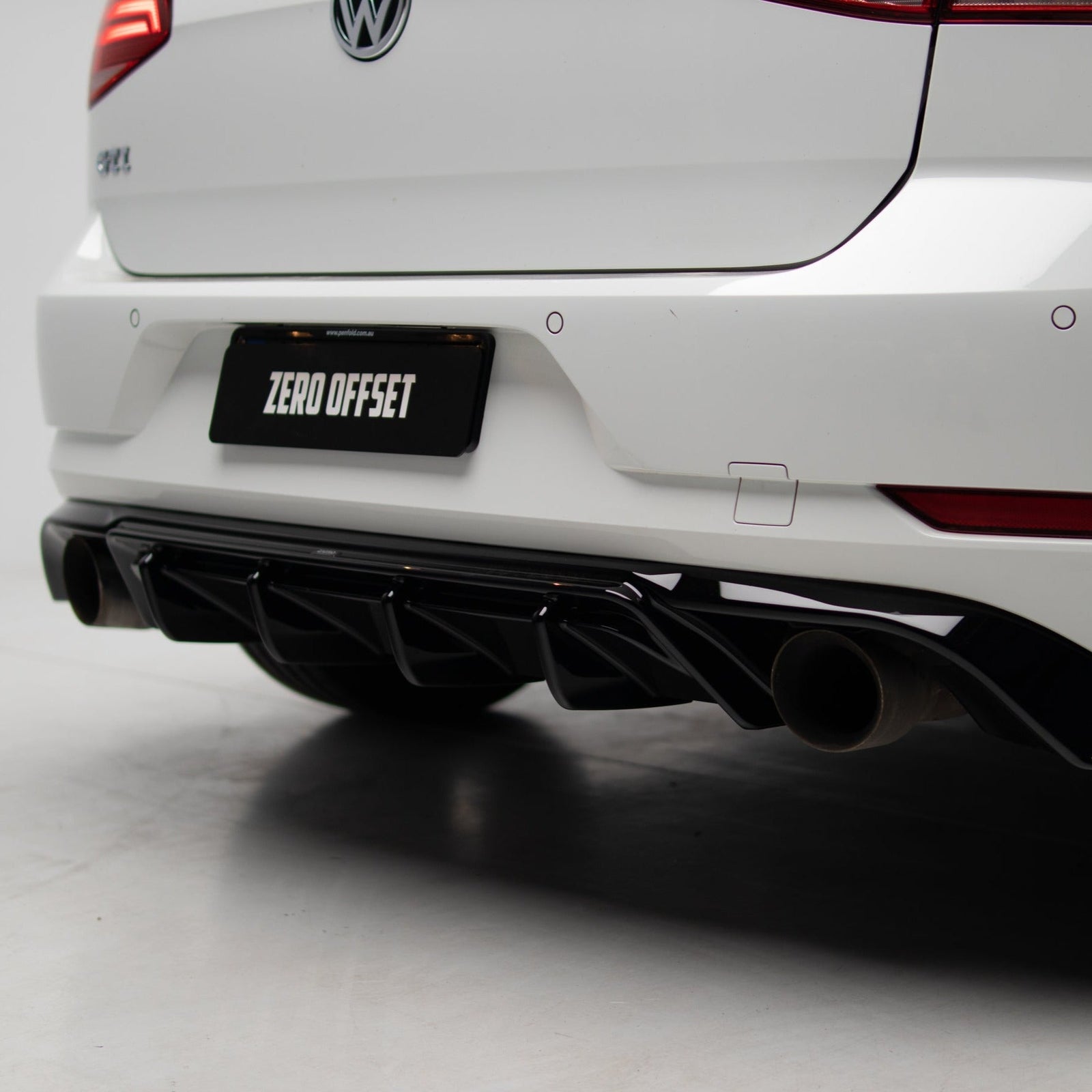Zaero Design EVO-1 Rear Diffuser for Volkswagen Golf GTI MK7.5 2018-2021