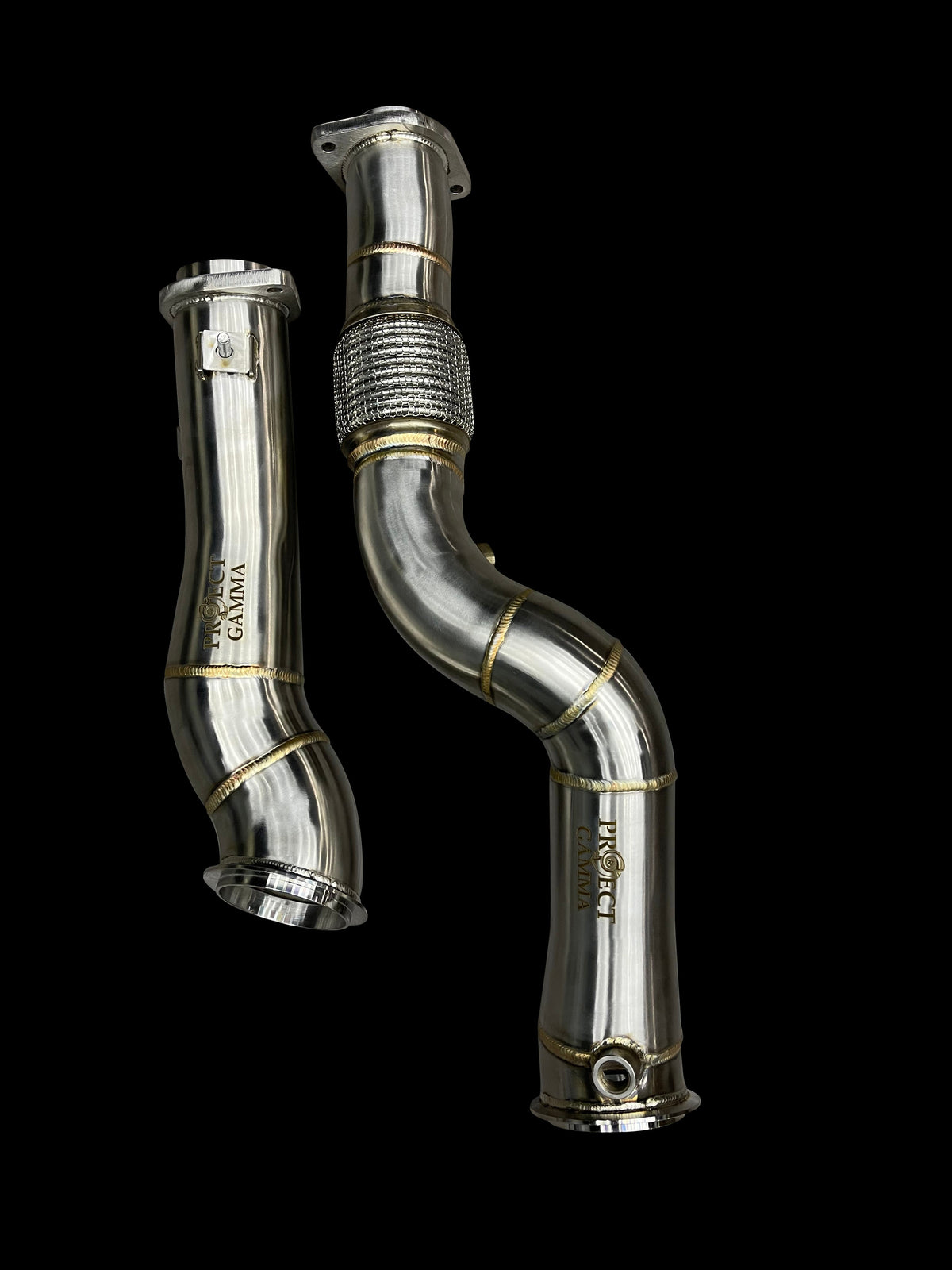 ProjectGamma BMW M2 / M3 / M4 S58 Stainless Steel Downpipes – G80 G82 G83 G87