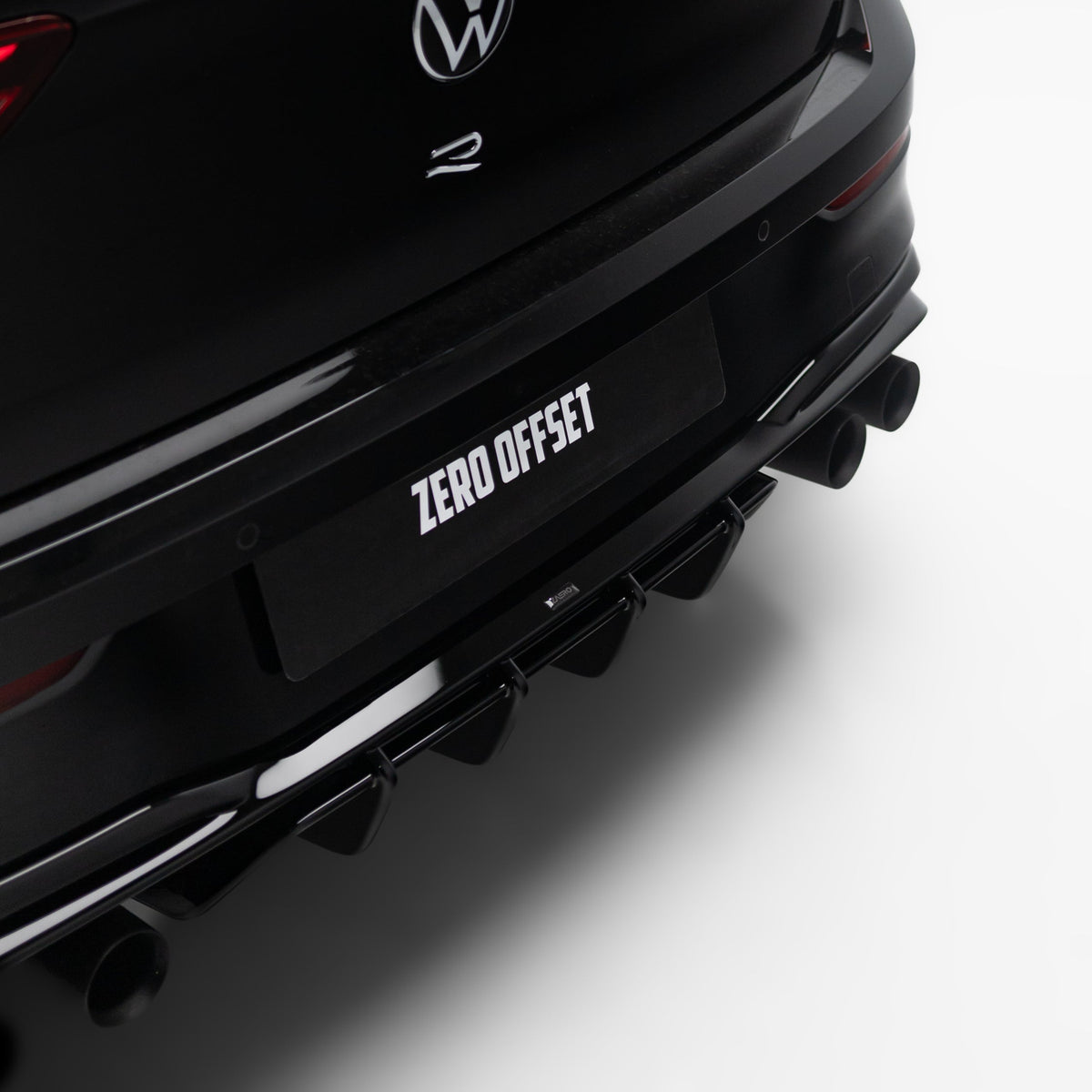Zaero Design EVO-1 Rear Diffuser for Volkswagen Golf R MK8 MK8.5 2021+