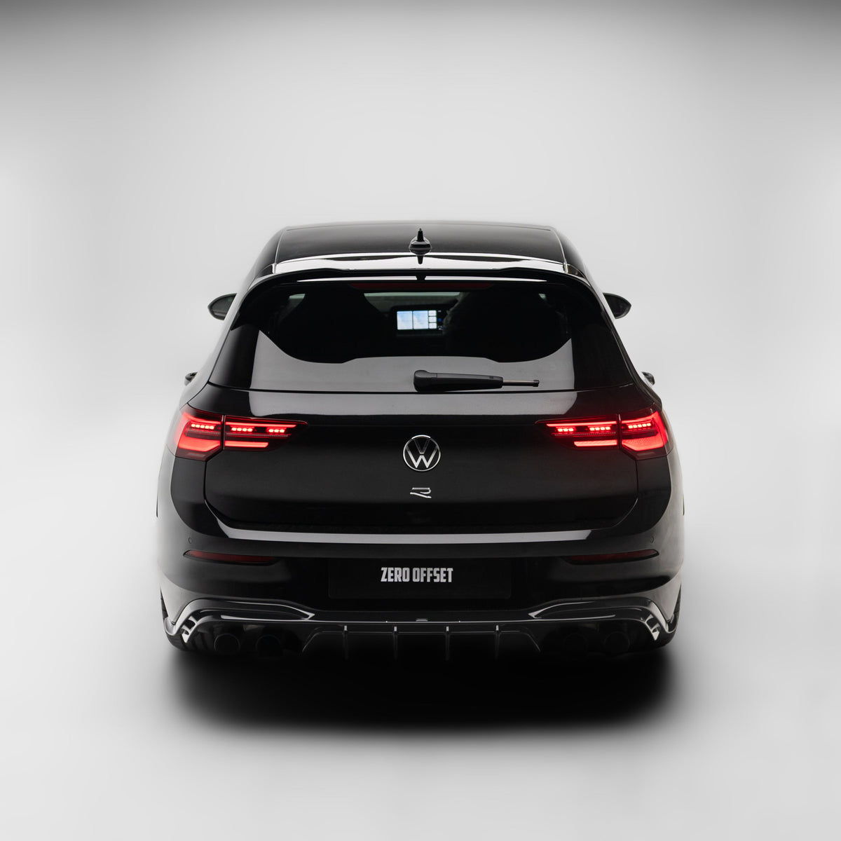 Zaero Design EVO-1 Rear Diffuser for Volkswagen Golf R MK8 MK8.5 2021+